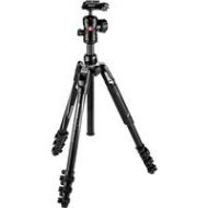 Adorama Manfrotto Befree Advanced Lever Aluminum Travel Tripod with Ball Head, Black MKBFRLA4BK-BHUS