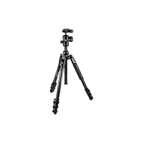  Adorama Manfrotto Befree Advanced Lever Aluminum Travel Tripod with Ball Head, Black MKBFRLA4BK-BHUS