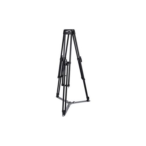  Adorama Miller HDC 100 1-Stage Tall Metal Alloy Tripod, Ground-Level Spreader Ready 2122G