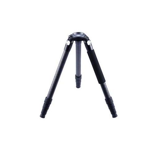  Adorama OZEN 100CF3 100mm Telescopic 3-Stage Carbon Fiber Tripod, 44 lb Payload OZEN-TR-100CF3