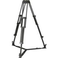Adorama Miller Toggle 2-Stage Alloy Tripod (Ground-Level Spreader Ready), 100mm Diameter 402G