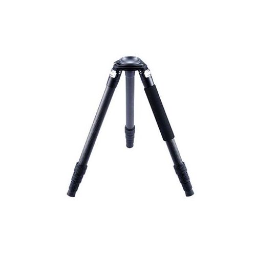  Adorama OZEN 75CF3 75mm Telescopic 3-Stage Carbon Fiber Tripod, 33 lb Payload OZEN-TR-75CF3