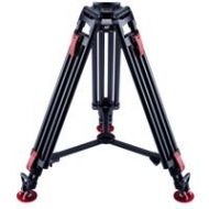 Adorama OZEN 100AL2HD 100mm 2-Stage Heavy-Duty Aluminum Tripod, 99 lb Payload OZEN-TR-100AL2HD