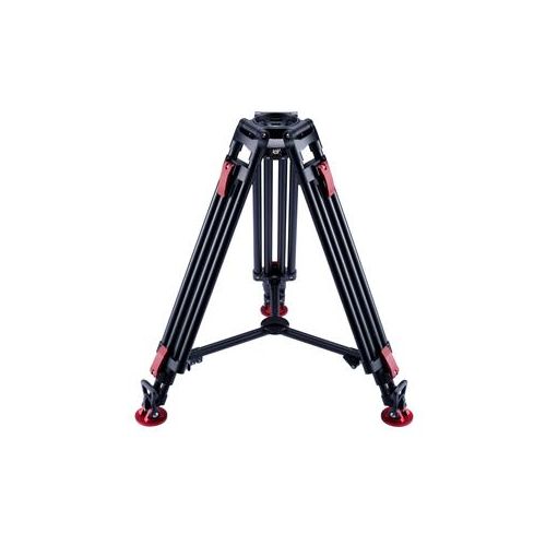  Adorama OZEN 100AL2HD 100mm 2-Stage Heavy-Duty Aluminum Tripod, 99 lb Payload OZEN-TR-100AL2HD