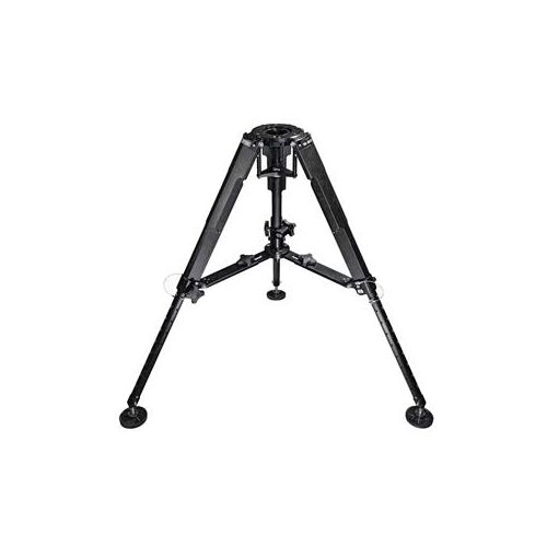  Adorama Cartoni SPORT 200 1-Stage Aluminum Mitchell Flat Base Heavy Duty Tripod KT626