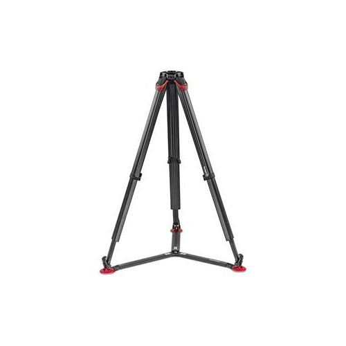  Adorama Sachtler 75mm flowtech Carbon Fiber Tripod with Ground Spreader 4587