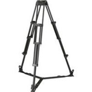 Adorama Miller Toggle 75 2-Stage Alloy Tripod(Ground-Level Spreader Ready),75mm Diameter 420G