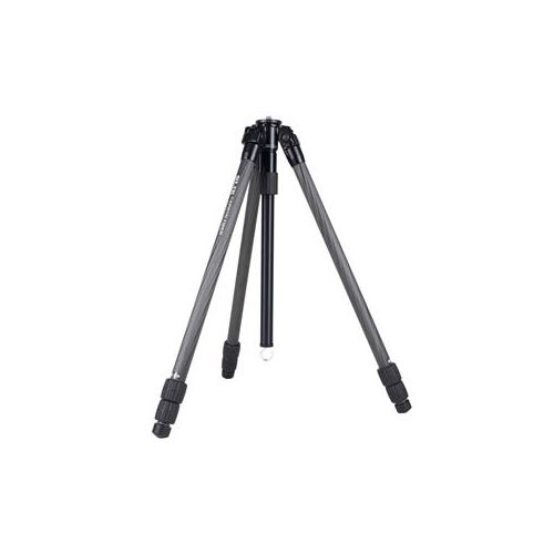  Adorama Slik PRO CF-733 Carbon Fiber Tripod, 3 Leg Section, Max Work Height 65.9, Black 615-924