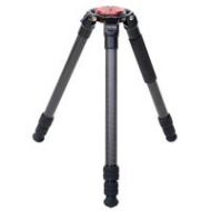 Adorama UniqBall IQuick3Pod 36.3 3-Section Carbon Fiber Professional Tripod, Black/Red IQ3P36.3