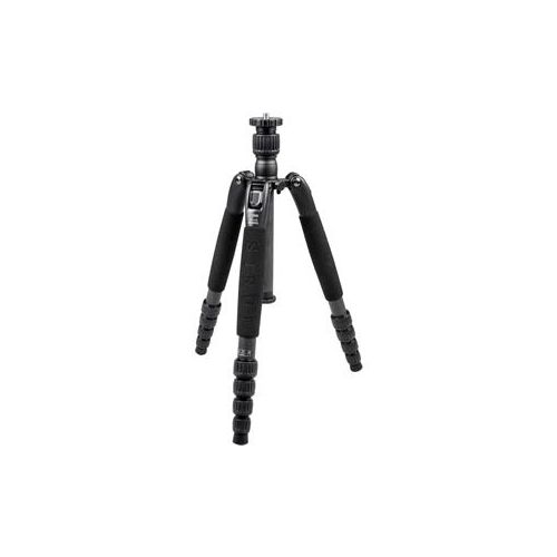  Adorama Sirui T-1205S T-S Series CF Travel Tripod / Monopod, 22 lb Capacity, Black T1205SK