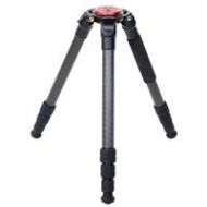 Adorama UniqBall IQuick3Pod 36.4 4-Section Carbon Fiber Professional Tripod, Black/Red IQ3P36.4