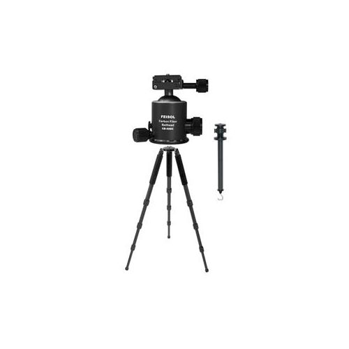  Adorama Feisol Tournament CT3442 Rapid 4-Section Carbon Tripod W/Ball Head/Center Column CT-3442 B