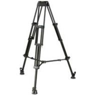 Adorama Miller Toggle 75 2-Stage Aluminum Alloy Tripod, 75mm Bowl (Mid-Level Spreader) 420