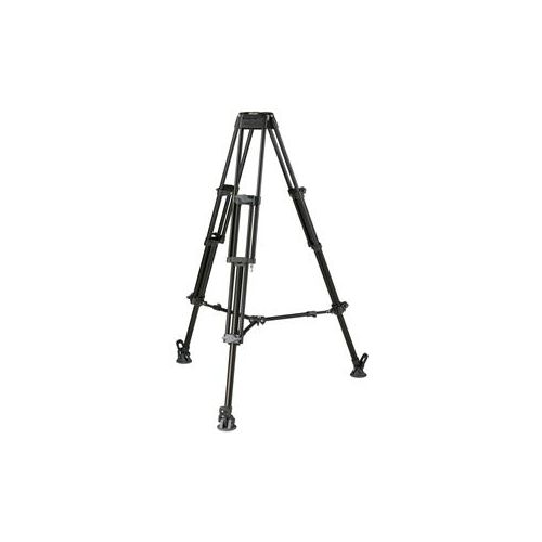  Adorama Miller Toggle 75 2-Stage Aluminum Alloy Tripod, 75mm Bowl (Mid-Level Spreader) 420