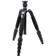 Adorama Sirui T-2005S T-S Series Aluminum Travel Tripod/Monopod, 26.4 lb Capacity, Black T2005SK