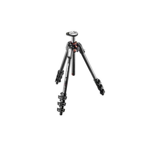  Adorama Manfrotto MT190CXPRO4 4-section Carbon Fiber Tripod- Black MT190CXPRO4