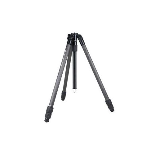  Adorama Slik PRO CF-833 Carbon Fiber Tripod, 3 Leg Section, Max Work Height 67.3, Black 615-922