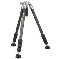 Adorama Slik VARI CF-704 4-Section CF Tripod Professional Kit, 17.6 lbs Capacity 615-929