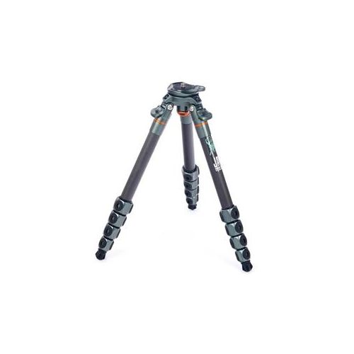  Adorama 3 Legged Thing Legends Jay Carbon Fiber Levelling Base Tripod, 30 lb Capacity JAY