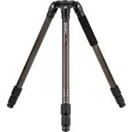 Adorama Benro C474T Single Tube 3-Section Carbon Fiber Video Tripod with 100mm Bowl C474T