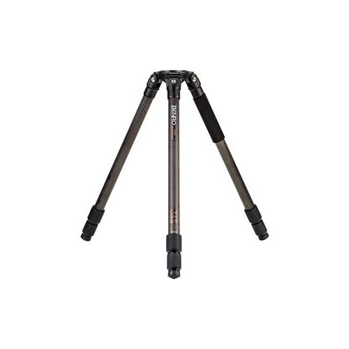  Adorama Benro C474T Single Tube 3-Section Carbon Fiber Video Tripod with 100mm Bowl C474T