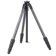 Adorama Slik PRO CF-634 Carbon Fiber Tripod, 4 Leg Section, Max Work Height 62.6, Black 611-895