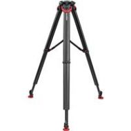 Adorama Sachtler flowtech 100 MS Tripod with Mid-Level Spreader and Rubber Feet 5585