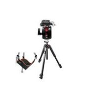 Adorama Manfrotto MT055XPRO3 Aluminum 3 Section Tripod with Accessory Bundle MT055XPRO3 A