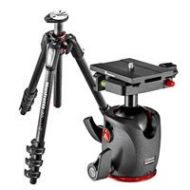 Adorama Manfrotto MT055CXPRO4 Carbon Fiber 4 Sections Tripod w/MHXPRO-BHQ6 PRO Ball Head BGMT055C4BH6