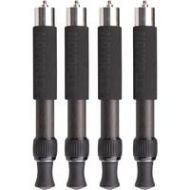 Adorama Novoflex 1.10 2-Section Carbon QuadroLeg, 4 Piece QLEG-C2820-SET