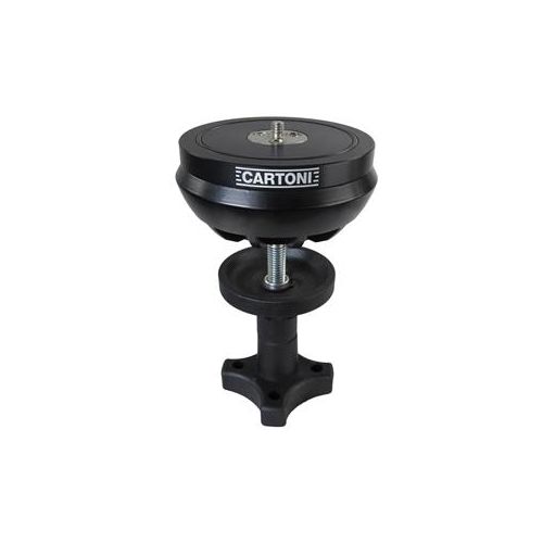  Adorama Cartoni Half Bowl for 100 mm Bowl Tripods 1/4 and 3/8 Mounting A923