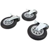 Adorama Kessler K-Pod 6 Dual-Locking Nomadic All-Terrain Wheels, Set of 3 TH1007