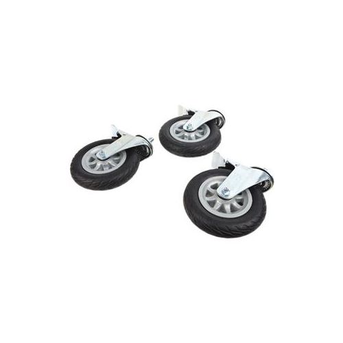  Adorama Kessler K-Pod 6 Dual-Locking Nomadic All-Terrain Wheels, Set of 3 TH1007