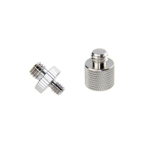  Adorama CAMVATE 3/8-16 M to 1/4-20 F and 3/8-16 M to 1/4-20 M Screw Adapter Set C1069