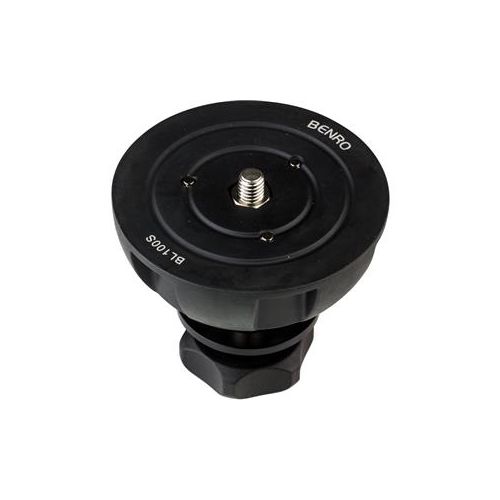  Adorama Benro 100mm (3.94) Half Ball Adapter for HH100AV 100mm Video Hi-Hat BL100S