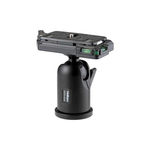  Adorama Velbon QHD-63Q Magnesium Ball Head with 3/8 Tripod Socket and 1/4 Adapter QHD-63Q