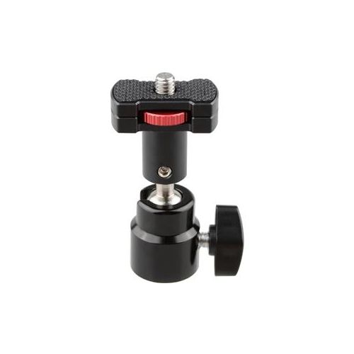  Adorama CAMVATE 1/4-20 Quick Release Ball Head Micro Rod Tripod Mount C1563