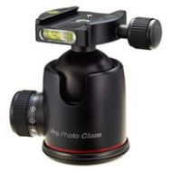 Adorama Photo Clam Pro Series Pro 50NS Ballhead, 126 lbs Capacity PRO 50NS