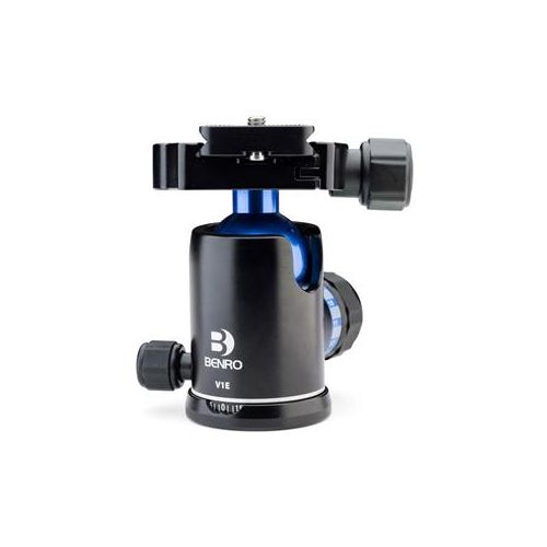  Benro V1E Triple Action Ballhead with PU60 Plate V1E - Adorama