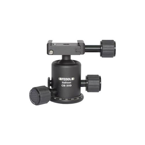  Adorama Feisol CB-30D Ball Head for Traveler, Standard and Mini Tripods CB-30D