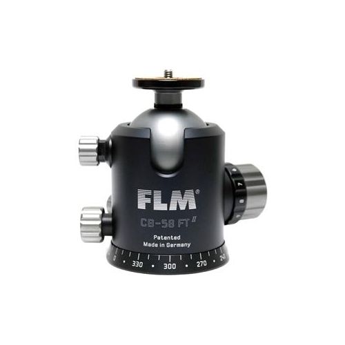  Adorama FLM CB-58FTR Professional 58mm Ballhead with PRS Button 12 58 902