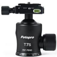 Adorama FotoPro Slim Waist Series T7S Aluminum-Magnesium Ball Head T7S BLACK