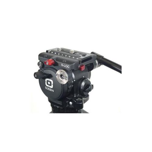  Adorama OZEN AGILE 5S Fluid Head w/ S-LOC Camera Mounting Plate, 0-15 lbs Payload OZEN-AG-5S