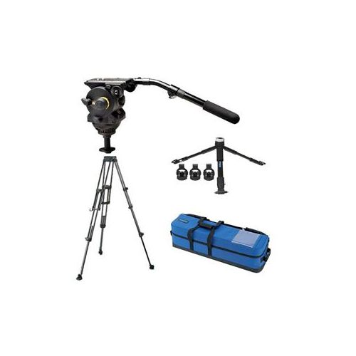  Adorama Vinten Vision 100 Pan & Tilt Head, Black with 100mm Ball Base,S 44 lbs W/ACC KIT 3466-3 A