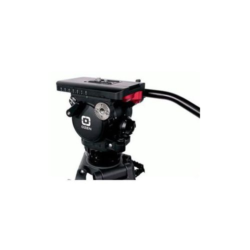  Adorama OZEN AGILE 5 Fluid Head w/ Mini E-Z LOAD Camera Mounting Plate, 0-15 lbs Payload OZEN-AG-5