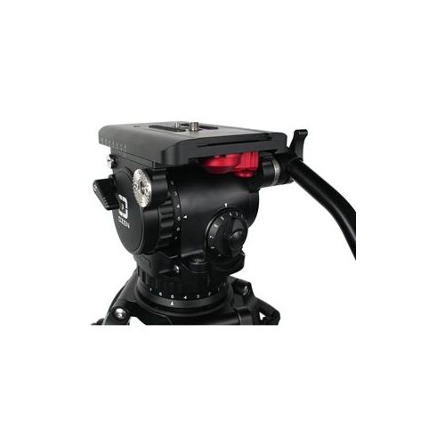  Adorama OZEN AGILE 15 Fluid Head with E-Z LOAD Camera Mounting Plate, 8.8-35.2 lb Payload OZEN-AG-15