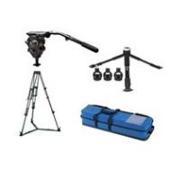 Adorama Vinten Vision 100 Pan & Tilt Head, Black with 100mm Ball Base, Supports 44 lbs. VB100-CP2M