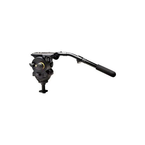  Adorama Vinten Vision 100 Pan & Tilt Head, Black with 100mm Ball Base, Supports 44 lbs. 34663