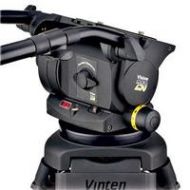 Adorama Vinten Vision 250 Pan & Tilt Head, Black w/Quickfix / 4-Bolt Flat Base 34653F