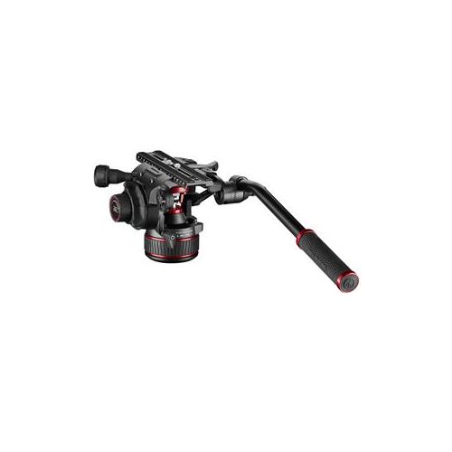  Adorama Manfrotto 612 Nitrotech Fluid Video Head, 26.45 lb Load Capacity MVH612AHUS